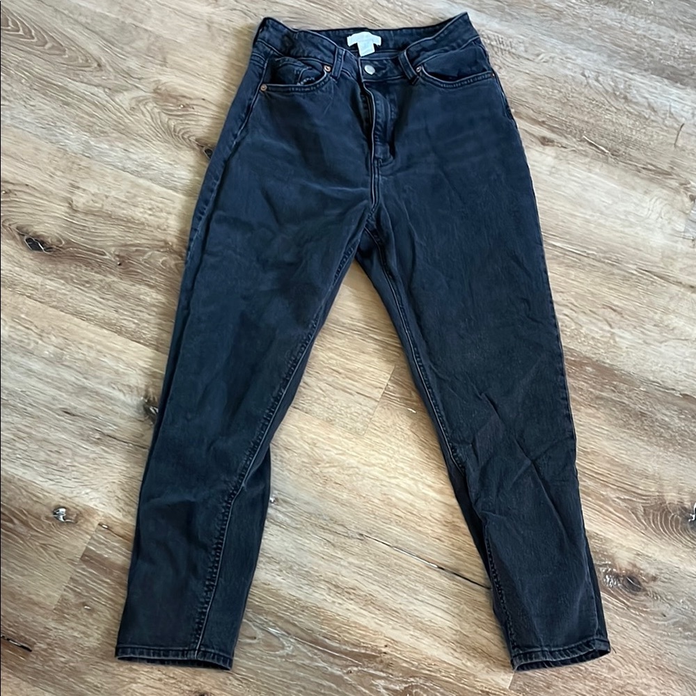 H&M Black High Rise Jeans Modern Fit